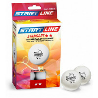 Мячи для настольного тенниса Start line Standart 2*