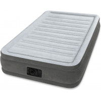 Надувная кровать Intex Comfort-Plush 99х191х33см, встроенный насос 220V 67766