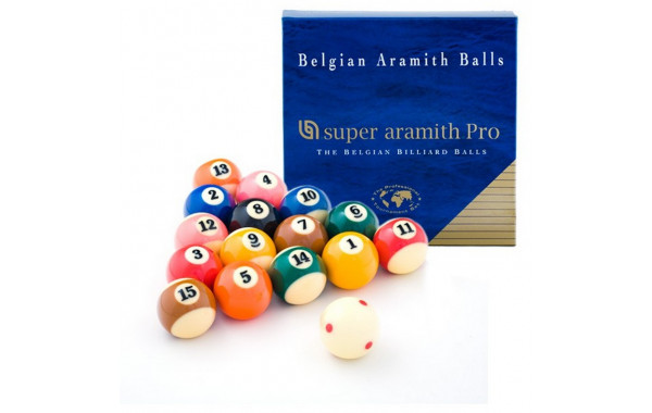 Шары Aramith Pool Super Pro-Cup TV ø57,2мм 600_380