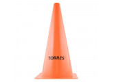 Конус тренировочный Torres TR1004, пластик, высота 38 см., оранжевый