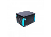Плиометрический бокс Live Pro Soft Plyometric Box LP8151-XL 91,4x76,2x61 см, черный/синий