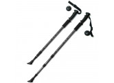 Палки для скандинавской ходьбы телескопическая, 3-х секционная Sportex F18435 черный
