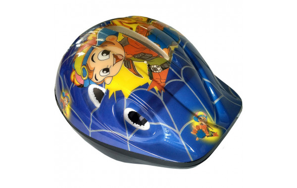 Шлем защитный Sportex JR F11720-4 (синий) 600_380