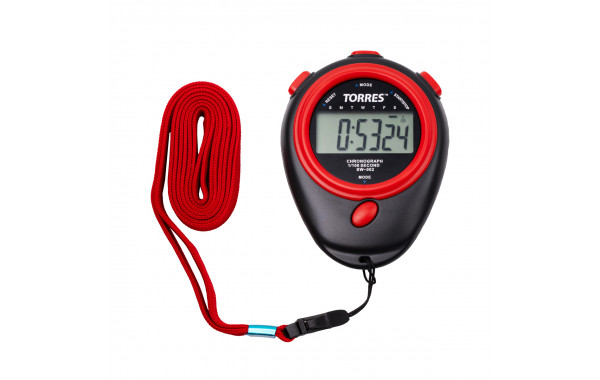 Секундомер Torres Stopwatch SW-002 черно-красный 600_380