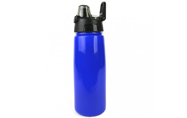 Бутылка для воды с автоматической кнопкой, 750 ml., синий КК0148 600_380