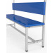 Скамейка для раздевалки с вешалкой, односторонняя, мягкая, 150см Glav 10.5000-1500 75_75