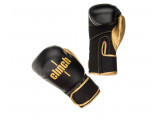 Боксерские перчатки Clinch Aero C135 черно/золотые 10 oz