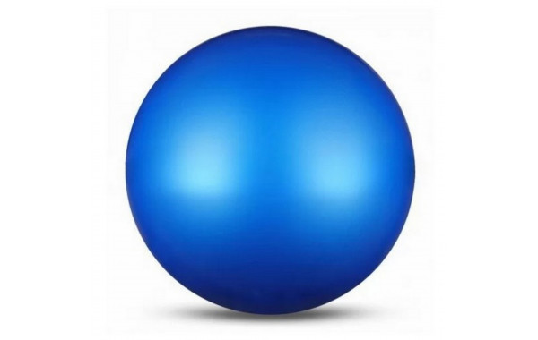 Мяч для художественной гимнастики металлик d15 см Indigo IN315 синий 600_380