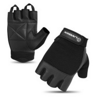 Перчатки для тяжелой атлетики и фитнеса Larsen 16-8341 black