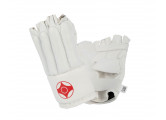 Перчатки снарядные (Шингарты) Clinch Bag Gloves Cut Finger Kyokushinkai C642 белый