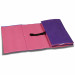 Коврик гимнастический детский Indigo полиэстер, стенофон SM-043-PV розово-фиолетовый 75_75