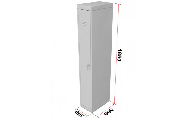 Шкаф для раздевалок металлический 185х40х50 (см) Glav 10.2.02 600_380