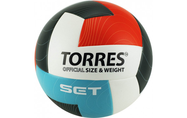 Мяч волейбольный Torres Set V32045, р.5 600_380