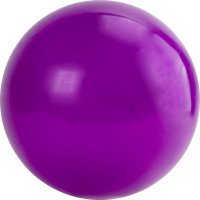 Мяч для художественной гимнастики однотонный AG-19-08, диам. 19 см, ПВХ, фиолетовый