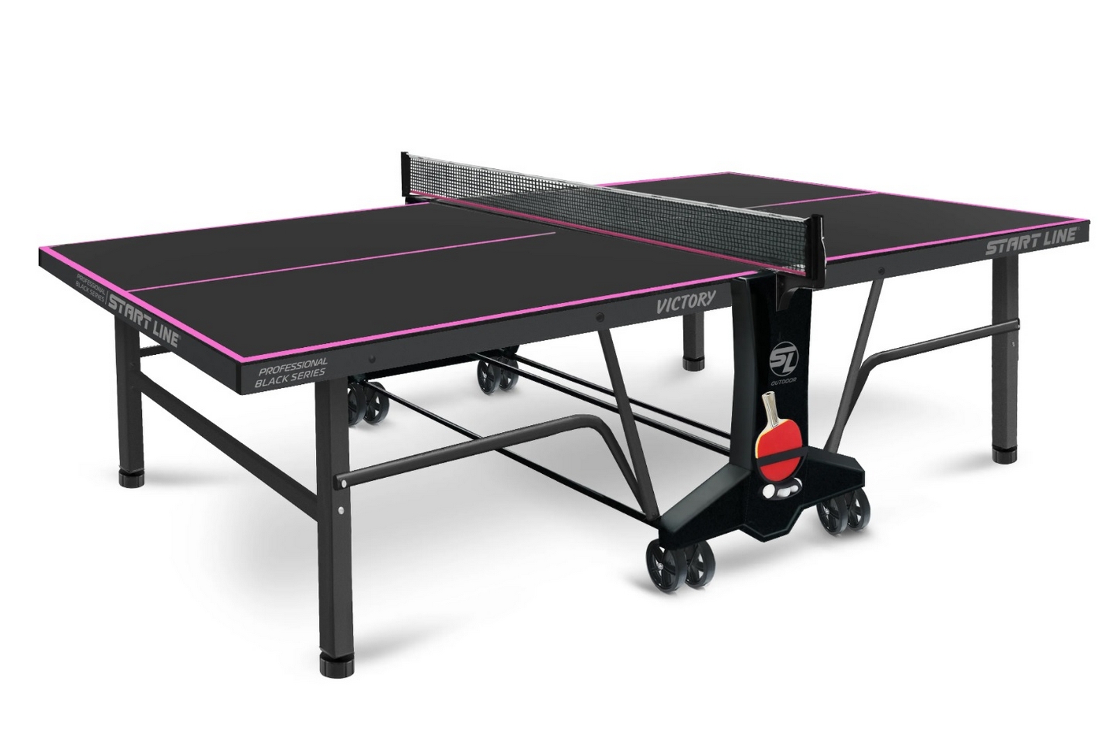 Теннисный стол Всепогодный Start Line VICTORY 6 6063-2 Black 1600_1068