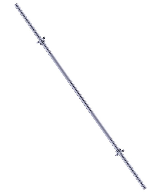 Гриф для штанги прямой Core Star Fit BB-103 150 см, d=25 мм, металлический, с металлическими замками 665_800