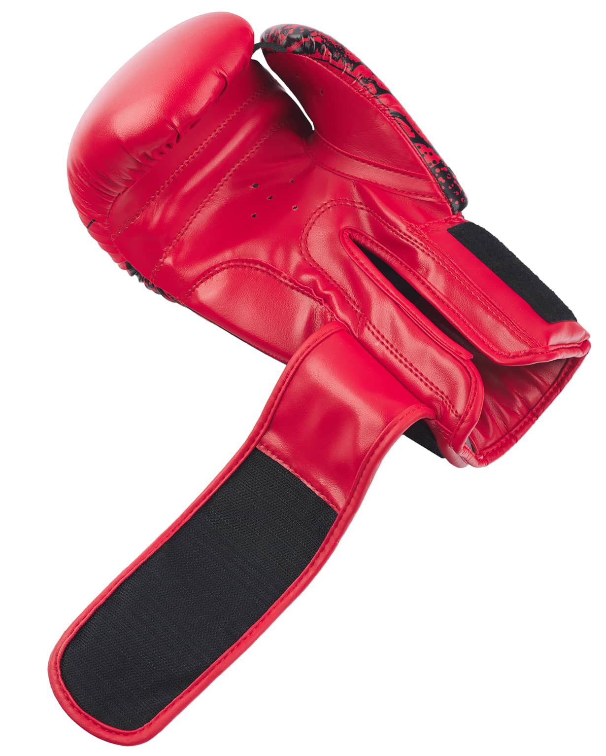 Перчатки боксерские Insane ODIN, ПУ, красный, 14 oz 1230_1533