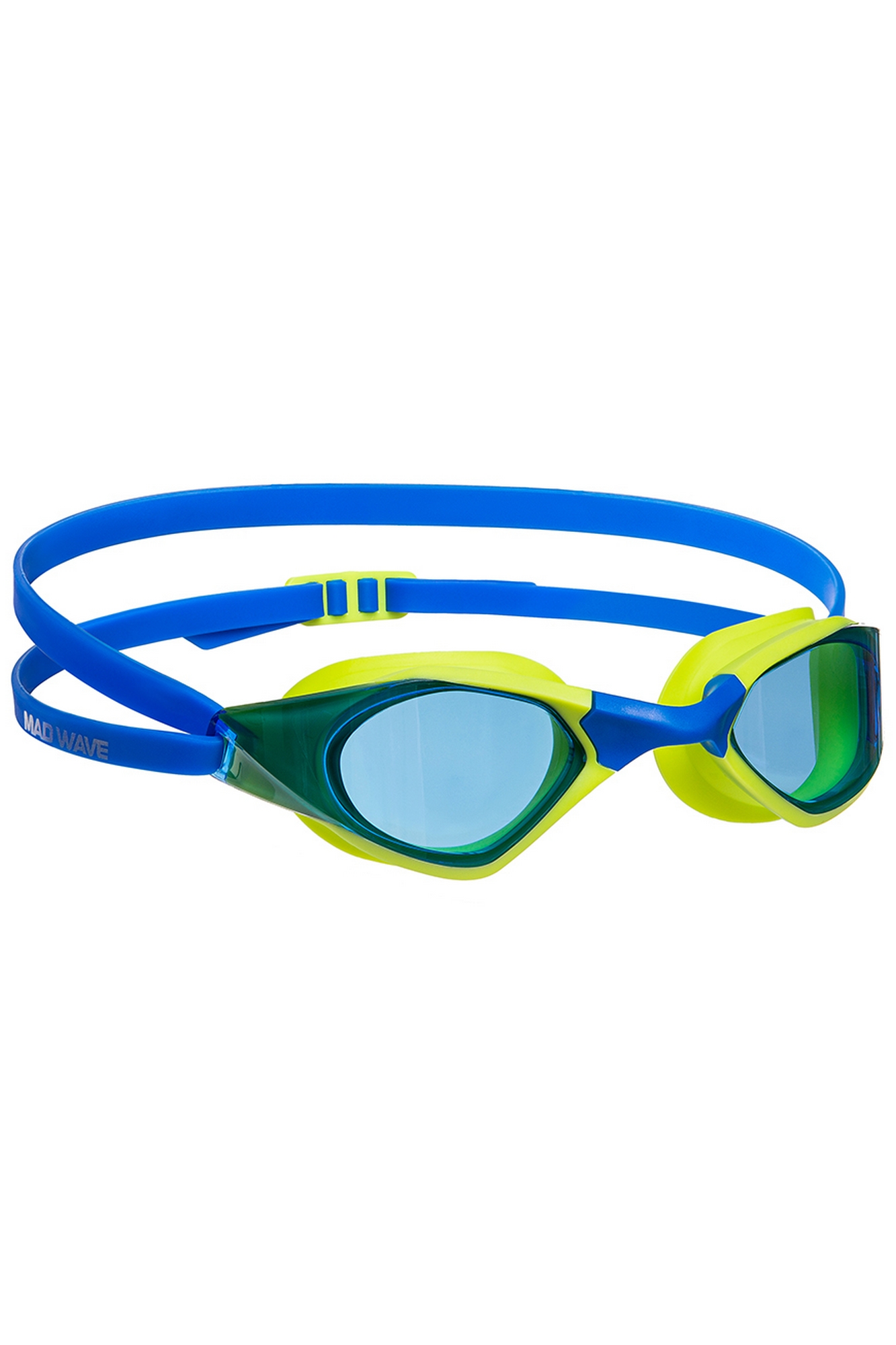 Очки для плавания Mad Wave Dynamix M0424 27 0 32W Салатовый 1333_2000