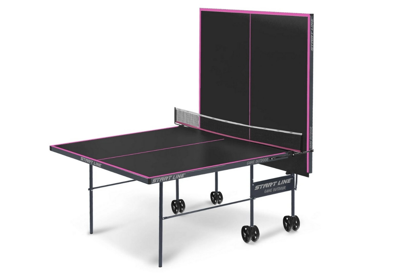 Теннисный стол Game Всепогодный с сеткой Start Line 6034-2 Black 1600_1083