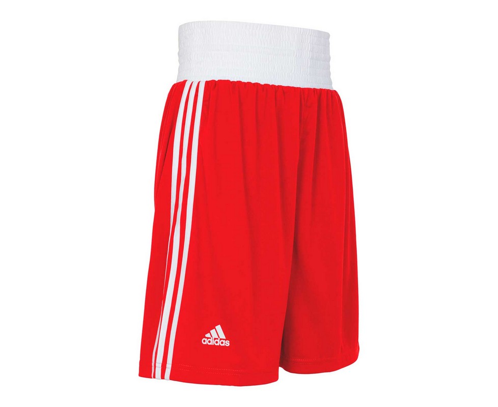Шорты боксерские Adidas Boxing Short Punch Line красные 978_800