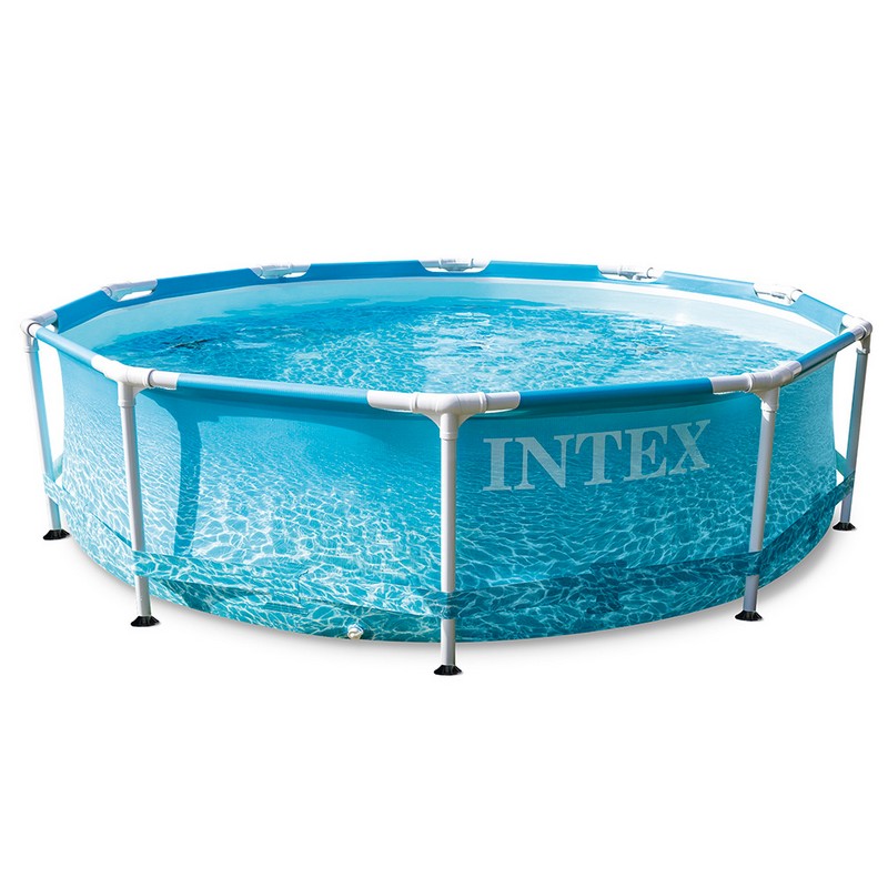 Каркасный бассейн Metal Frame 305х76см Intex Beachside 28208 800_800