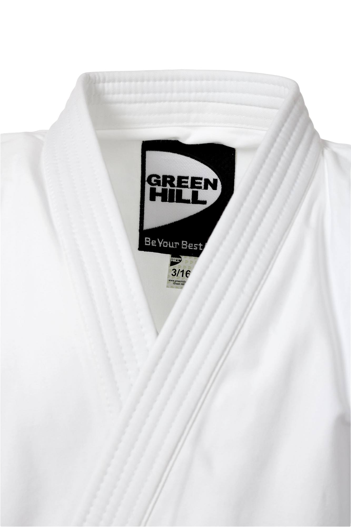 Кимоно для рукопашного боя детское Green Hill Junior SHH-2210, белое 1333_2000