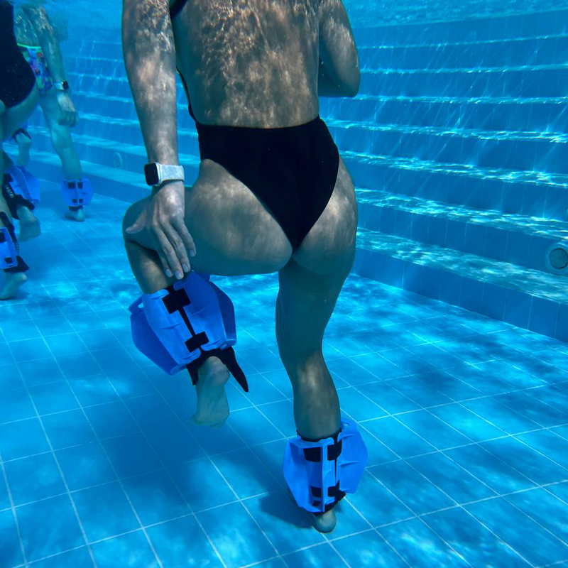 Силовые манжеты Hydrorevolution Aquastrength Fins HR\ASBF\00-00-00 высокое сопротивление, синий 800_800