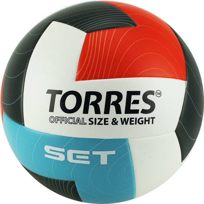 Мяч волейбольный Torres Set V32045, р.5 800_800