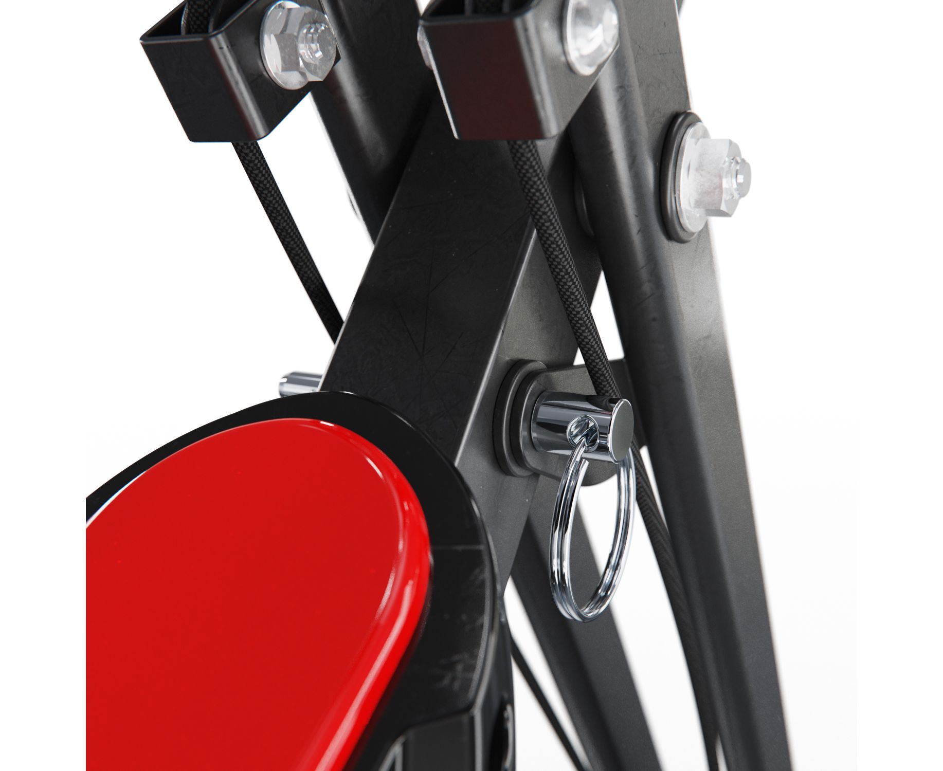 Велотренажер X-Bike DFC MBB с эспандерами LS-623-X черно-красный 1834_1500