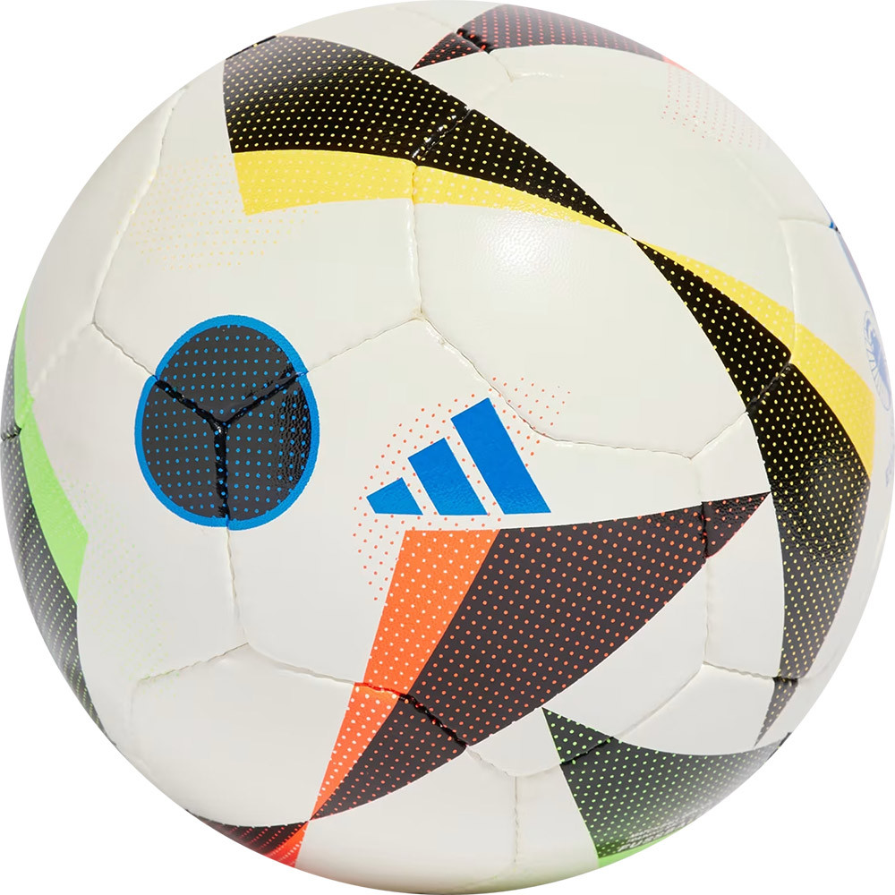 Мяч футзальный Adidas Euro 24 Fussballliebe Training Sala IN9377, р.4, 18 пан., ПУ, руч.сш, мультиколор 1000_1000