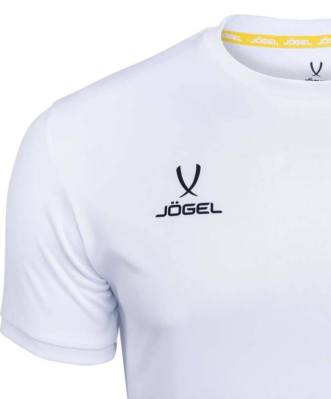Футболка футбольная Jogel JFT-1020-018-K, белый/черный, детская 665_800