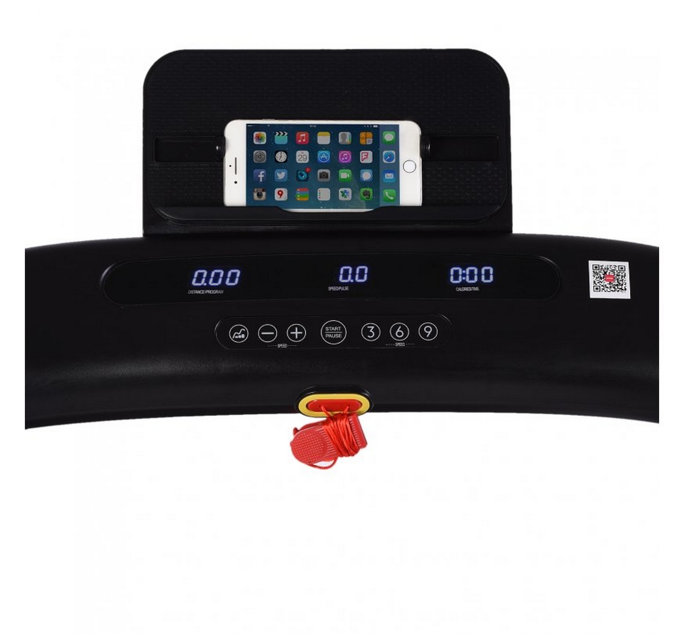 Беговая дорожка  электрическая EVO Fitness Jet Black 1381_1280