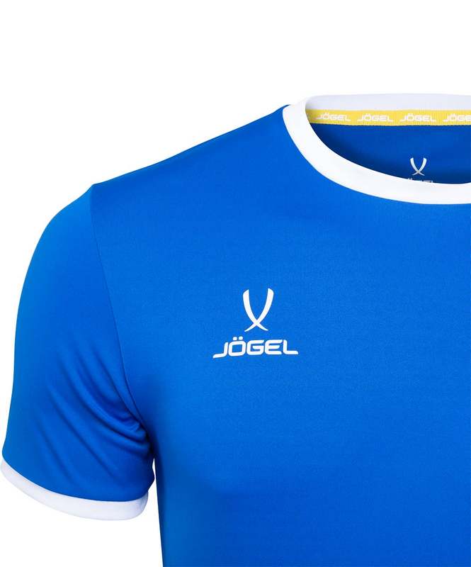 Футболка футбольная Jogel JFT-1020-071, синий/белый 665_800