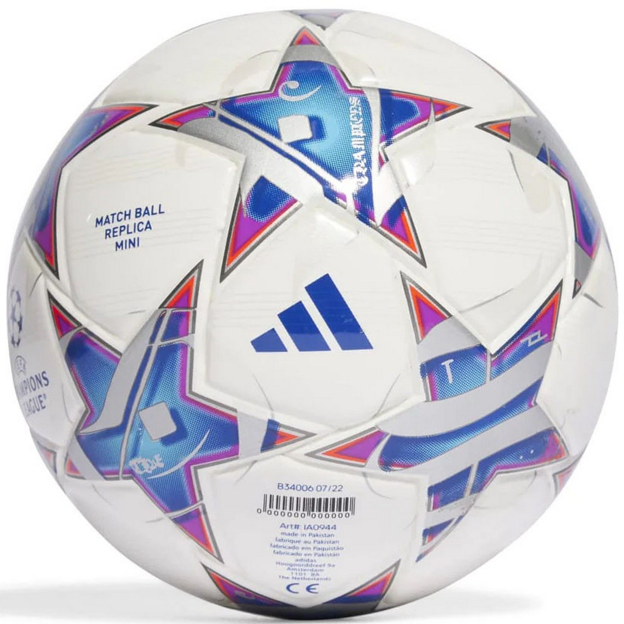 Мяч футбольный сувенирный Adidas UCL Mini IA0944 р.1 2000_2000