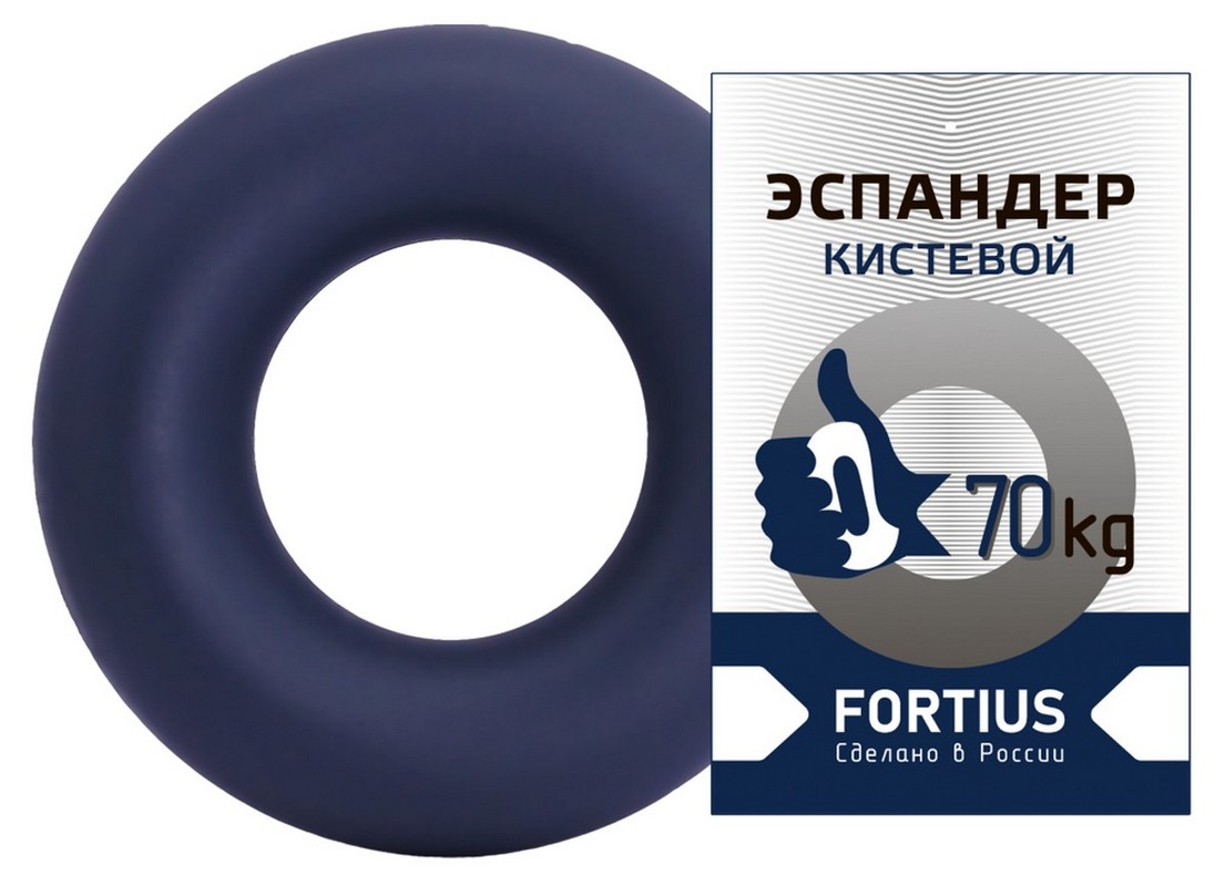 Эспандер-кольцо Fortius 70 кг H180701-70NB темно-синий 1105_800