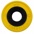 Диск олимпийский d51мм евро-классик MB Barbell MB-PltCE-1,25 1,25 кг желтый 120_120