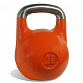 Гиря чемпионская Iron King 28 кг оранжевая 120_120