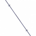 Гриф для штанги прямой Core Star Fit BB-103 150 см, d=25 мм, металлический, с металлическими замками 120_120