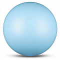 Мяч для художественной гимнастики металлик d15 см Indigo IN315 голубой 120_120