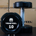 Гантель EVO 10кг полиуретановая YouSteel 120_120