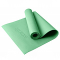 Коврик для йоги и фитнеса высокой плотности 183x61x0,4см Star Fit PVC HD FM-103 зеленый чай 120_120