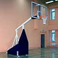 Стойка баскетбольная игровая мобильная складная с гидромеханизмом вынос 165 см, без противовесов Atlet IMP-A18E 120_120