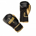 Боксерские перчатки Clinch Aero C135 черно/золотые 10 oz 120_120