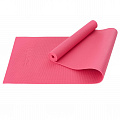 Коврик для йоги и фитнеса 183x61x0,6см Star Fit PVC FM-101 розовый 120_120