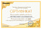 Сертификат на товар БизиДом Kampfer Fairytale KS-016